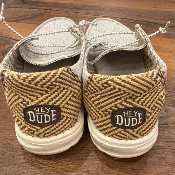 Hey Dude Tan Casual Comfort Loafers - Picture 4 of 7